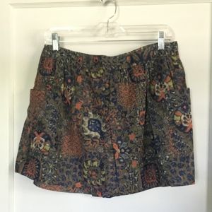 Aerie Floral Skirt with Pockets, Medium